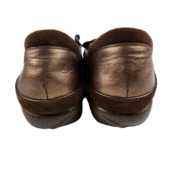 Naot Matai Radiant Copper Coffee Bean Leather Mary Jane Women's Size 9 Size 40 - Picture 8 of 14